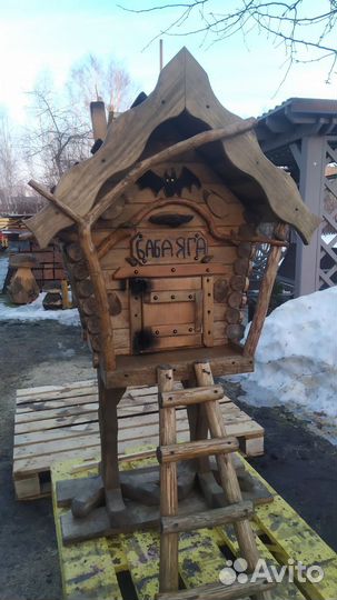 Изделия из дерева ручной работы. Декор для сада