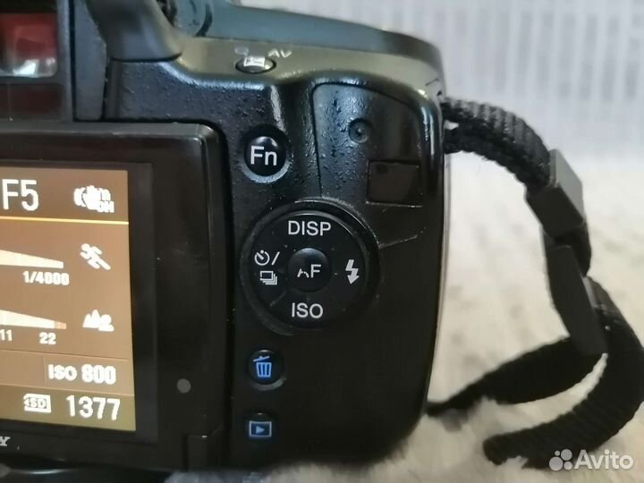 Зеркальный фотоаппарат sony alpha 390