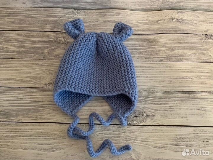 Шапка с ушками