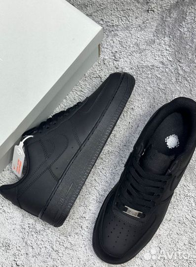 Кроссовки Nike Air Force 1 Supreme Black