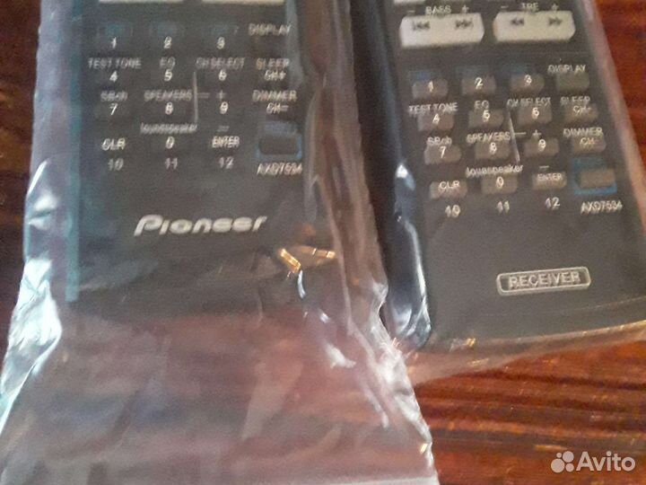 Пульт для рессивера пионер