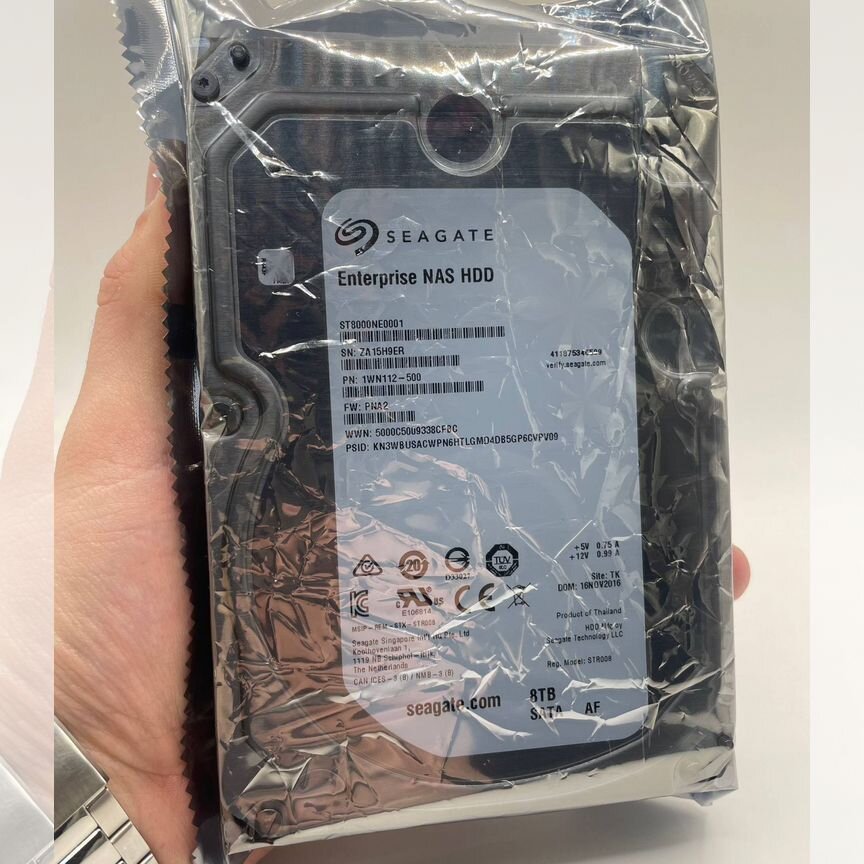 [ST8000NE0001] Жесткий Диск 8тб Seagate Enterprise St8000ne0001