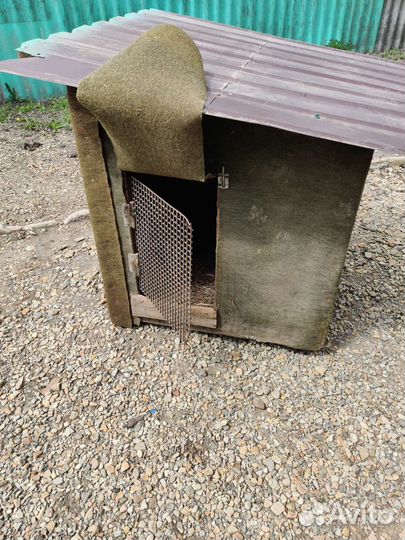 Будка для большой собаки утепленная