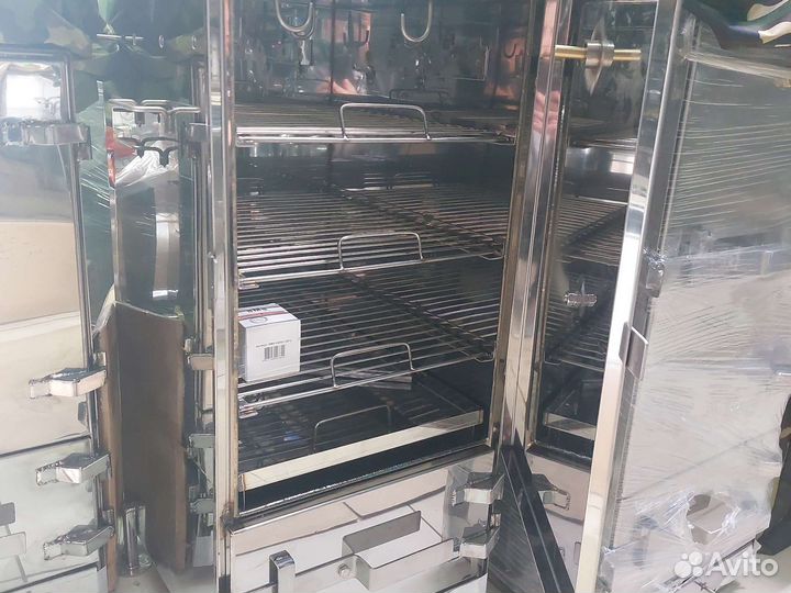 Коптильня-холодно горячего копчения