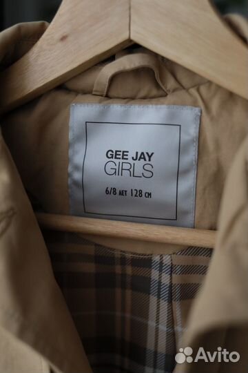 Плащ тренч для девочки