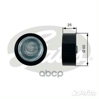 Направляющий ролик привода вспомогательных агре