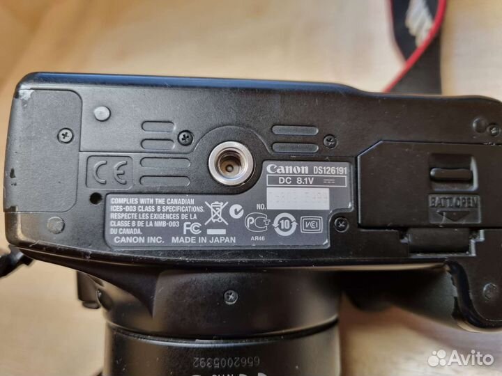 Фотоаппарат Canon EOS 1000D