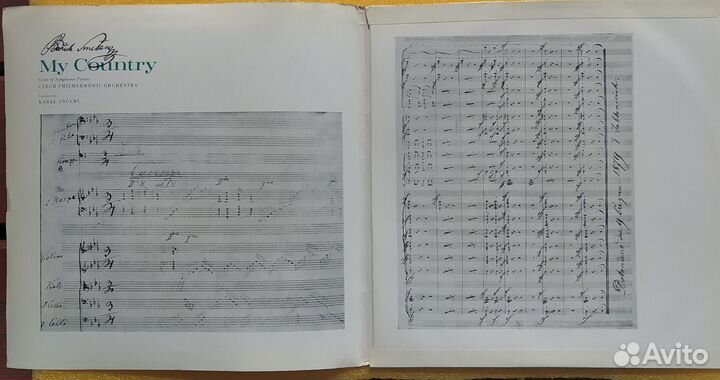 Ma Vlast - Bedrich Smetana LP box