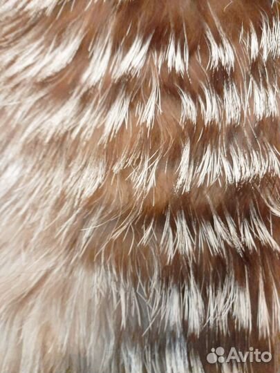 Куртка с мехом чернобурки