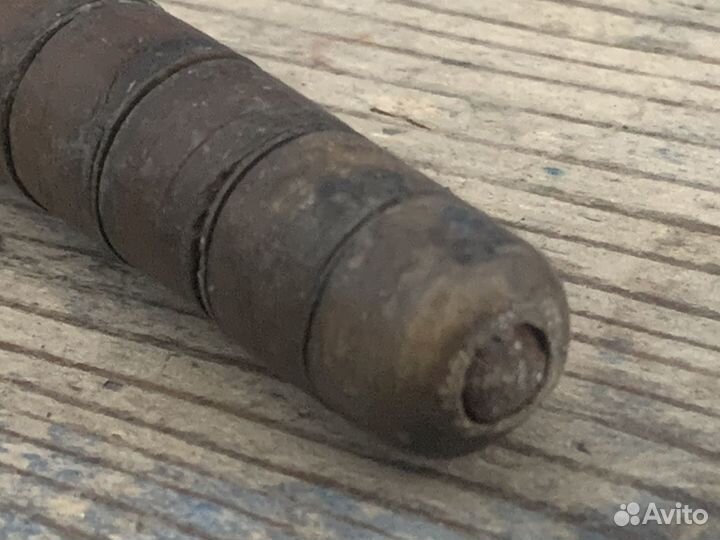 Трость для ходьбы самодельная СССР бронза