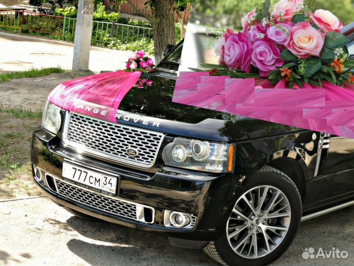 Украшения на свадебные авто и свадебные кортежи