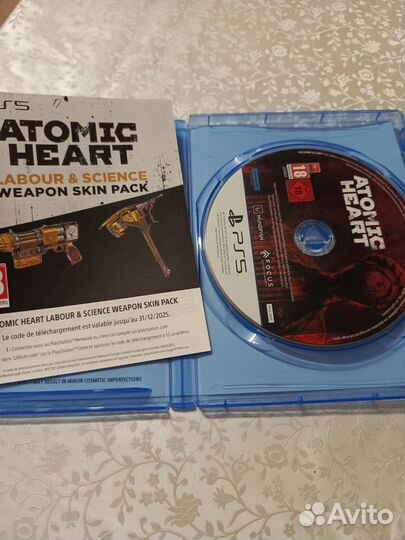 Atomic heart ps5 диск