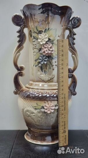 Ваза для цветов.Первомайский стеклозавод