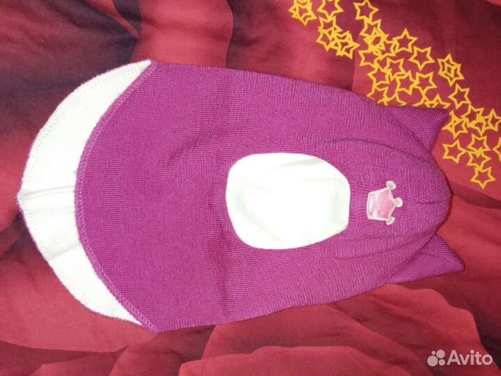 Шапка шлем Kivat р.2 и бизи р 2 (50/52см)