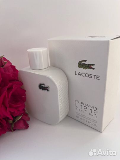 Парфюм Lacoste L.12.12 blanc – pure 100ml (Euro)