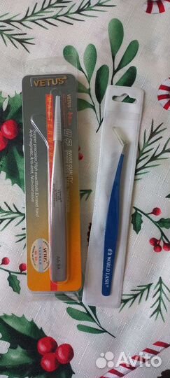 Пинцет для наращивания ресниц