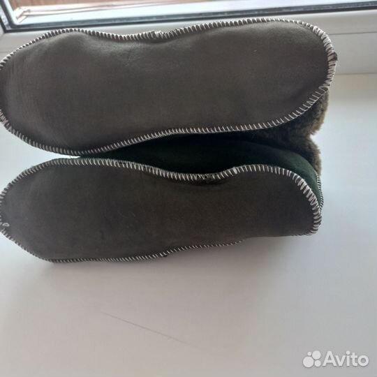 Чуни из овчины