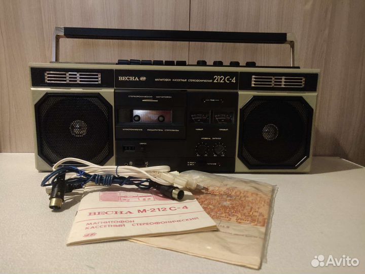 Магнитофоны весна радиоприемник vef