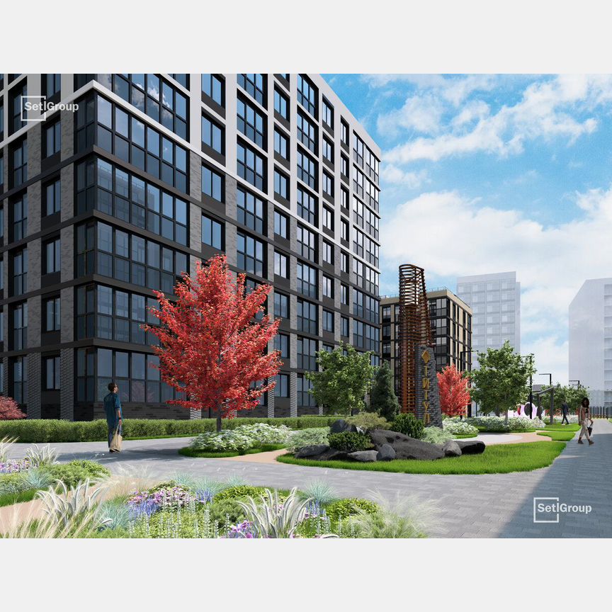 1-к. квартира, 41,2 м², 4/11 эт.