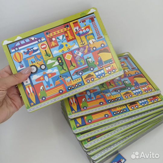 Головоломка тетрис 19,5х14,5х0,6 см