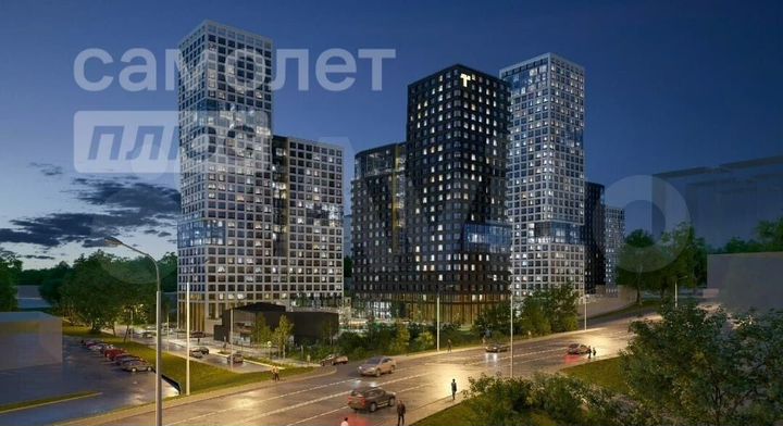 Квартира-студия, 23,2 м², 3/26 эт.