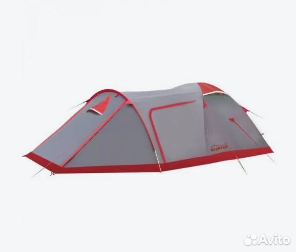 Палатка Tramp Cave 3 (V2) серый