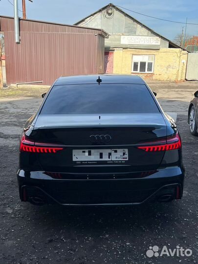 Бампера RS6 на ауди А6 С8