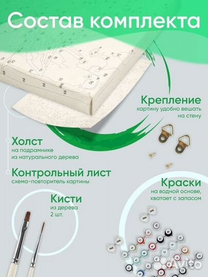 Картина по номерам