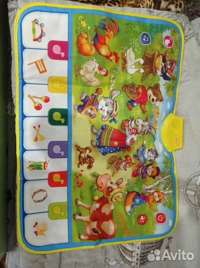 Музыкальный коврик с песенками
