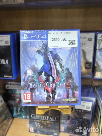 Игры Диски на PS4 Devil my cry 5 новый