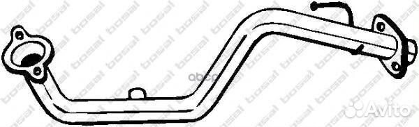 Труба приемная 790-553 Bosal