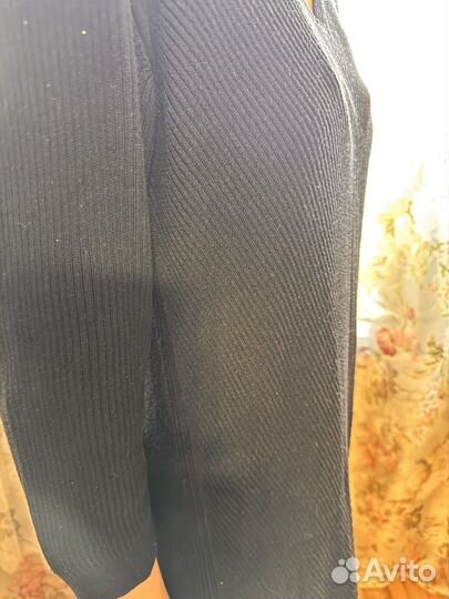 Massimo dutti платье черное