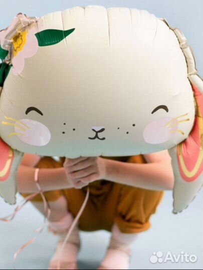 Фольгированные шары зайчик