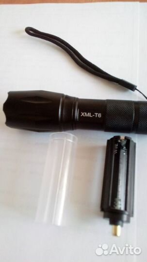 Новый фонарь с фокусом на ярком XML-T6 и бат 18650