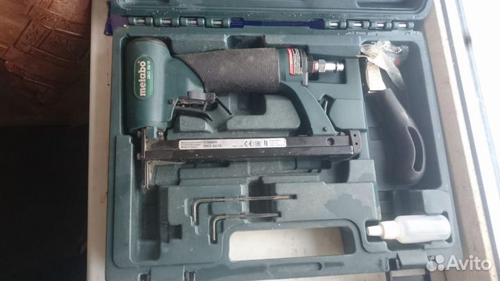 Пневмостеплер metabo DKG 80/16 кейс