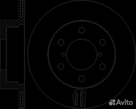 Диск тормозной