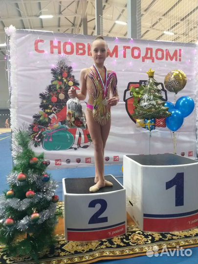 Купальник для художественной гимнастики на 8 лет