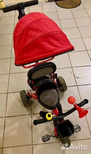 Трехколесный велосипед Коляска