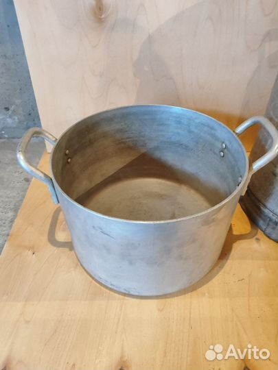 Кастрюля алюминиевая 20 литров СССР