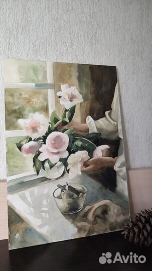 Картина акварелью 