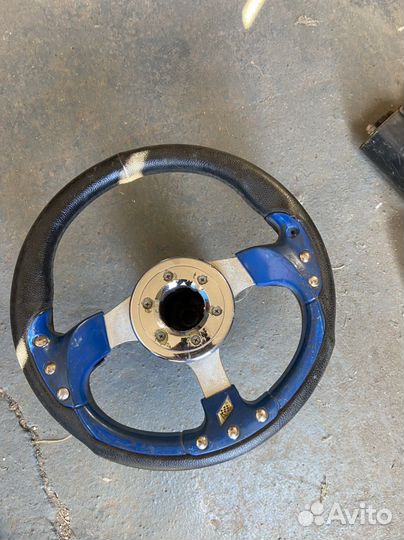 Спортивный руль на ваз