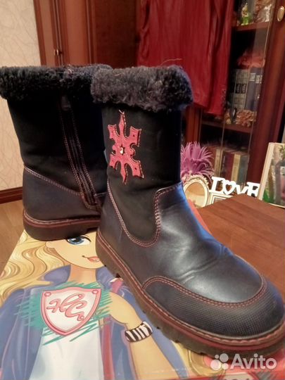 Сапоги детские б/у, в хорошем состоянии