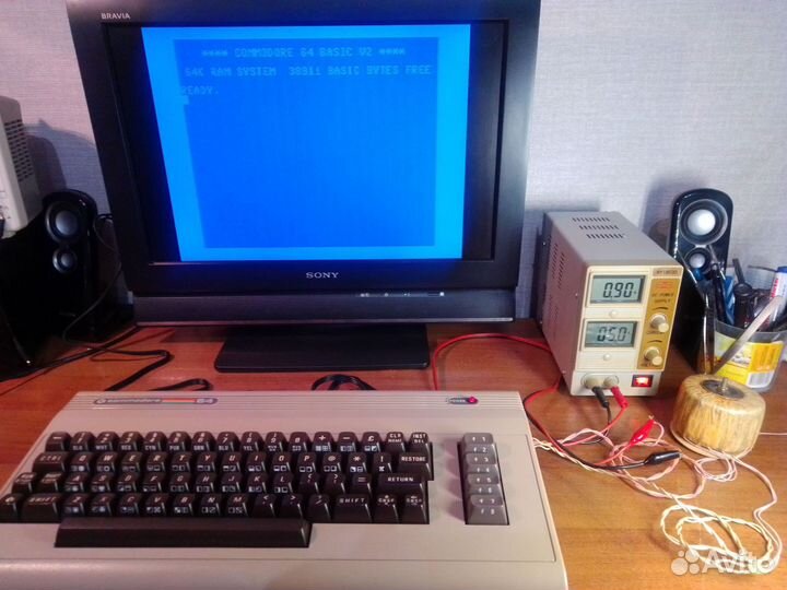 Commodore 64 (без бп) + Commodore 1541 FDD