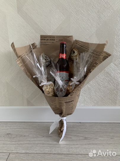 Подарочный букет мужчине