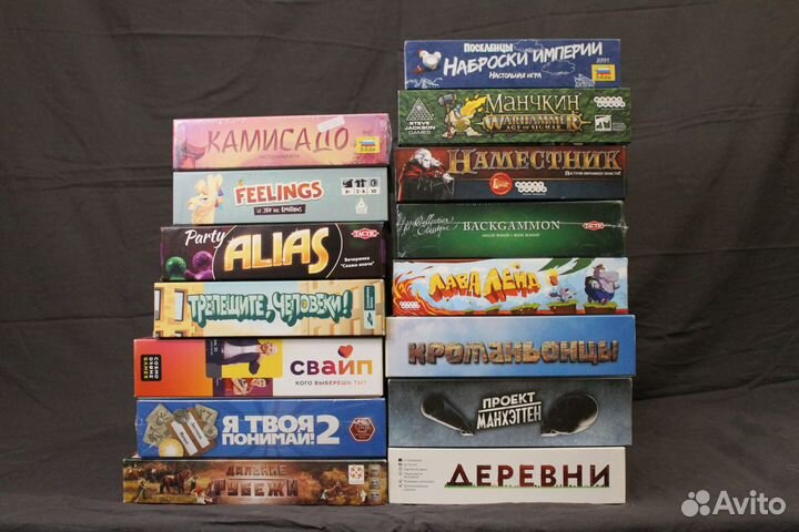 Настольные игры (средняя категория)