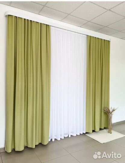 Комплект штор новый