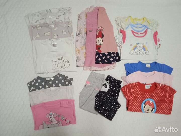 Детские вещи пакетом р.80,86