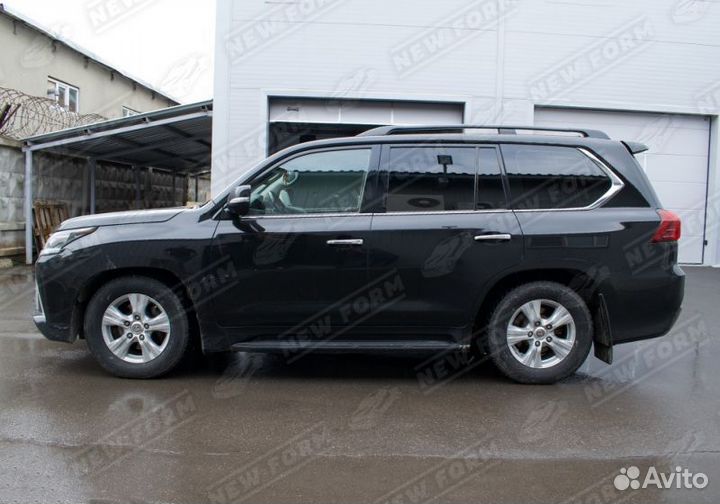 Рейлинги черные Lexus LX 570