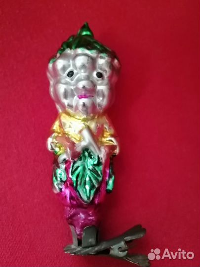 Елочные игрушки СССР серия Чиполино