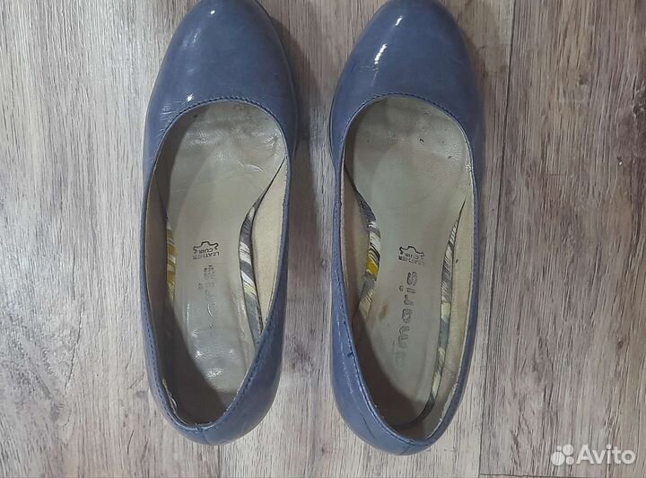 Туфли женские 37 размер натуральная кожа лак